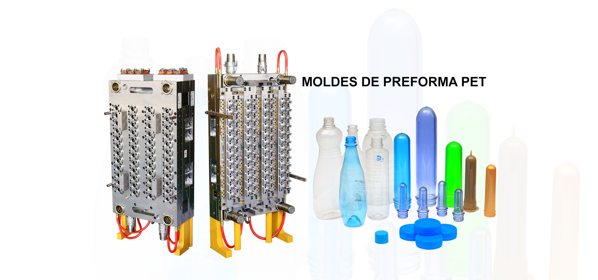 Moldes de preforma PET