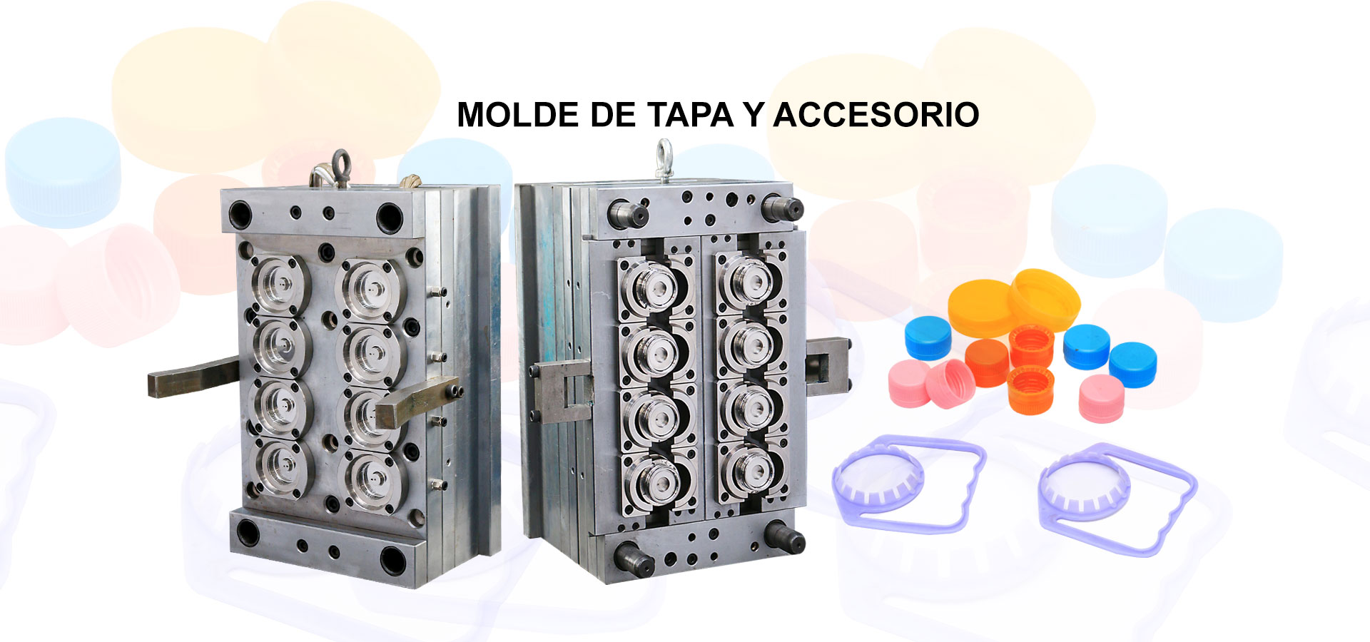 Molde de tapa y accesorio